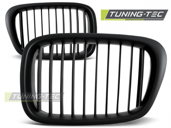 Upgrade Sportgrill Nieren für BMW 5er E39 95-03 matt schwarz